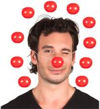 Boland Clowsneus - 25x - Rood - Kunststof - Carnaval
