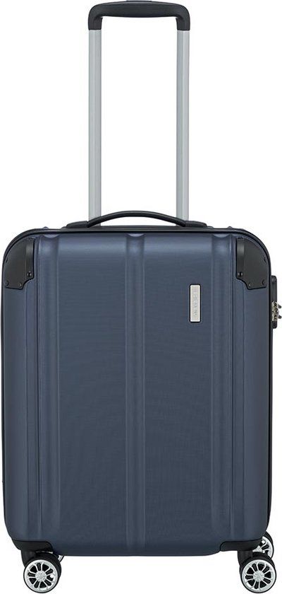 Travelite City Hard Case Hand Luggage - 55cm - Blue