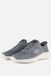 Skechers Bounder 2.0 EMERGED Handsfree sneakers voor heren, leisteen, 48,5 EU