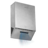 Cecotec AeroDry Turbo elektrische handdroger van roestvrij staal | 1100 W, handdroger met 130 m/s luchtsnelheid, borstelloze motor, dubbel HEPA-filter, sneldrogend en efficiënt