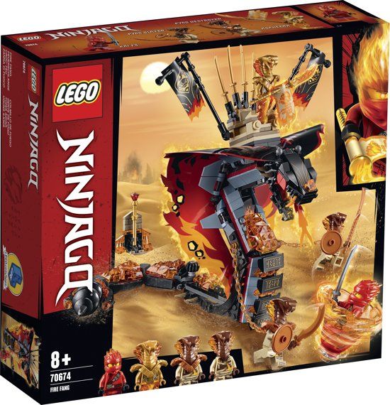 LEGO NINJAGO Vuurtand - 70674 Serpentenspeelgoed