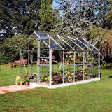 Royal well Halls Greenhouses Tuinkas Popular 106 - Aluminium