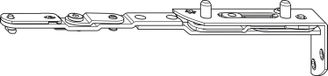 WINKHAUS Draailager DL.H.SE.20-9.RS, Eurofalz 20, 9V, 130 kg, met pen, rechts