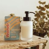 WONDR Planet B Handsoap bottle + refill Soft Cotton