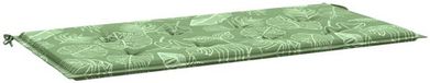 vidaXL Tuinbankkussen 120x50x3 cm Oxford stof bladpatroon