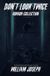 Don't Libri GmbH Don't Look Twice - Horror Collection Paperback