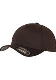 Flexfit Wooly Combed Baseballcap Unisex Bruin S-M