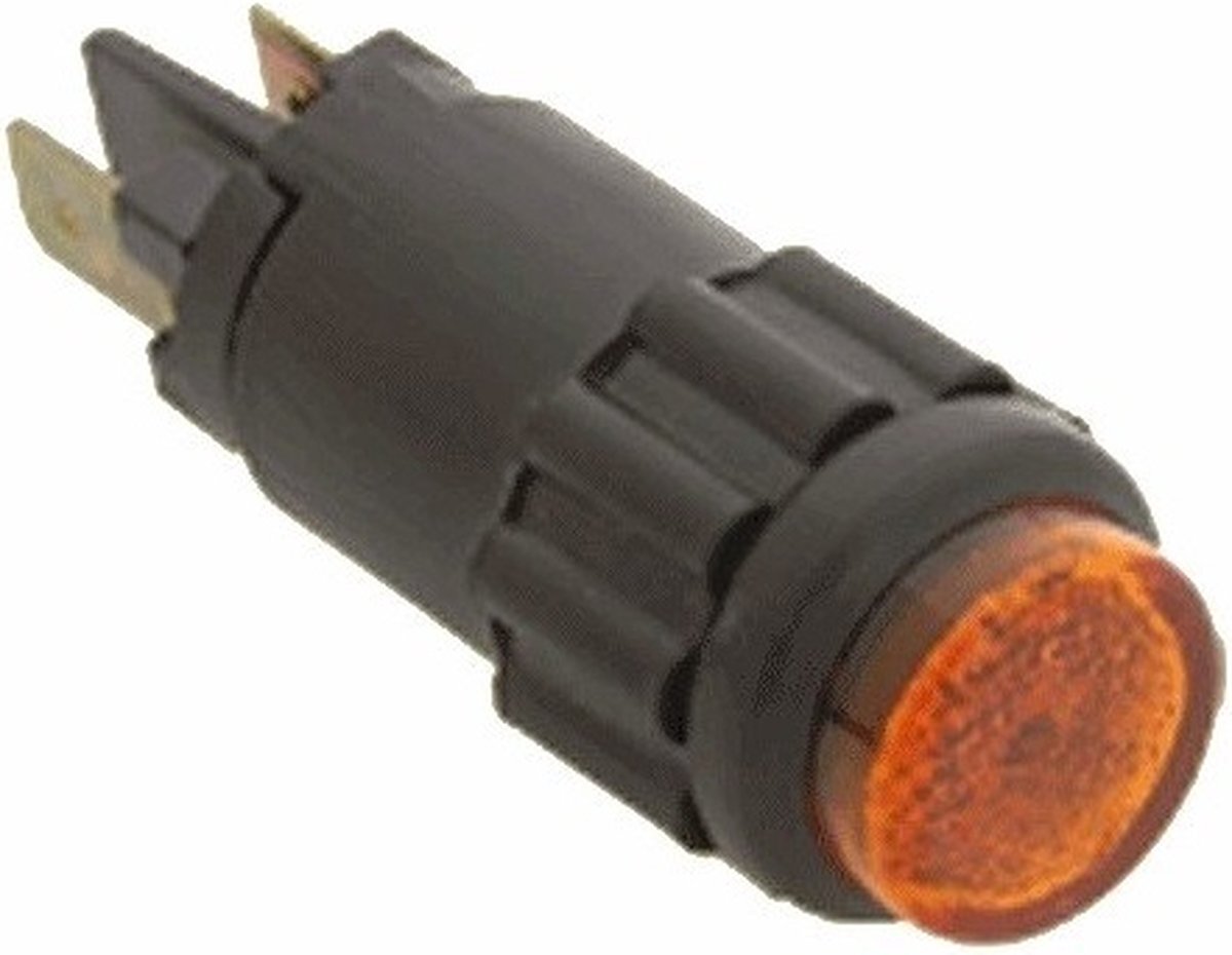 ABC-LED Indicatie lampje - Oranje - 58mm - 12/24V