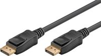 goobay DisplayPort-kabel 2.x/ultrahoge 8K-resolutie, 3 m, DisplayPort naar HDMI, DP-kabel voor gaming en home entertainment, UHBR10, hoge gegevenssnelheden, HDR-ondersteuning, scherp contrast 74749