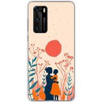 Huawei P40 Siliconen hoesje Adem van tederheid