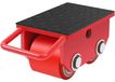 Châssis de transport de machine - Chariot de transport robuste 2500 kg - Roues en polyuréthane (PU) - Chariot de transport pour meubles et machines, adapté pour entrepôt, atelier et usine