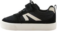 Next Jongens Elastische veters met klittenbandsluiting Zwart Leer Maat 30.5