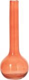 J-Line vaas - glas - oranje - large