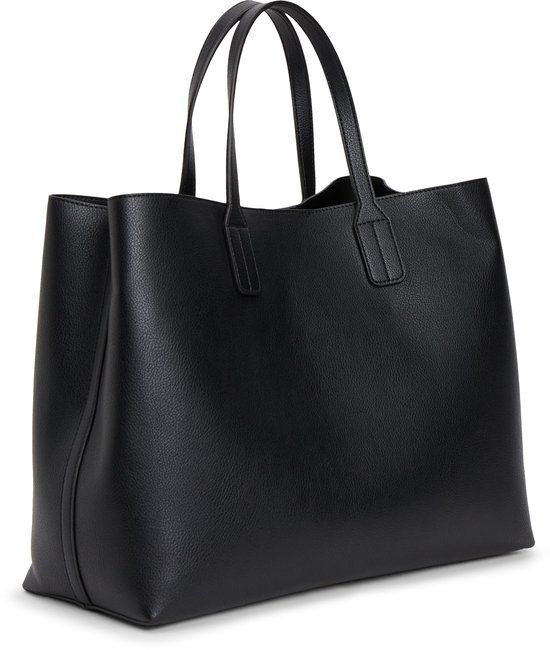 Tommy Hilfiger Icon Satchel Handtas 38 cm Zwart