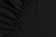 Ambiante Jersey Fitted Sheet - 90x200/210 - Black