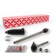 febi bilstein 38997 spoorstang met stuurmanchettenset, 1 stuk, zwart