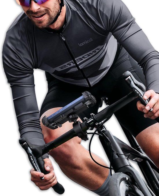 Universele telefoonhouder BP03 - Zwart - 8714868041427