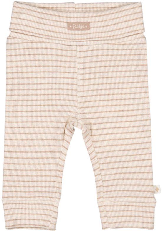 Feetje The Magic is in You Rib Broek - Streep - Mt. 74 - Taupe Melange