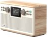 Pure Classic H6 - La radio stéréo numérique charmante, Coton blanc/Chêne