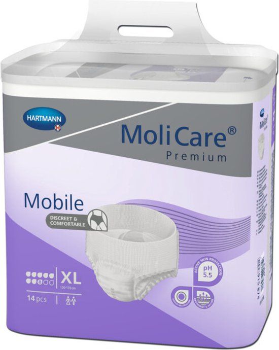 MoliCare Premium Mobile 8 Drops XL - 14 stuks - Super - Unisex