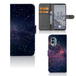 B2Ctelecom Nokia X30 | Book Case | Stars