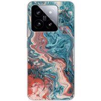Xiaomi Bedrukt siliconen hoesje compatibel met Xiaomi 14 Orographic