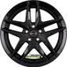 Borbet Z, zwarte, glanzende velg, 8x18, ET43, steek 5/112, naafdiameter 66,5, aluminium