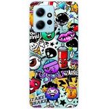 Xiaomi Redmi Note 12 4G Siliconen hoesje - graffiti 2