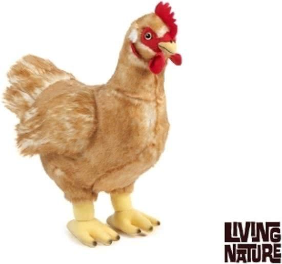 Living Nature Knuffel Kip Knuffel Hen