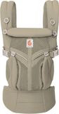 Ergobaby Omni Classic Draagzak voor Pasgeborenen tot Peuters 0-48 Maanden | Draagzak van Ademend Mesh met 4 Draagposities en Ergonomische Ondersteuning - 3,2 to 20,4 kg, Soft Olive