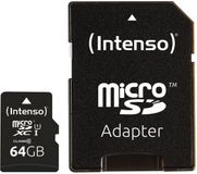 Intenso 3423593 flashgeheugen 64 GB MicroSD UHS-I Klasse 10
