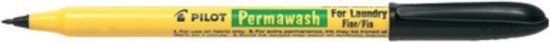 Pilot wasmarker Permawash, zwart