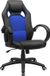 Merkloos / Sans marque Bol Racing Office Chair Blauw/Zwart Kunstleer/PU/TPU