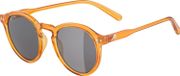 Alpina Sports SNEEK Sonnenbrille Rund Unisex Braun TR90-Kunststoff Verspiegelte Gläser UV400