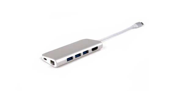 LMP 14368 - Interface hub - Wit, Zilver