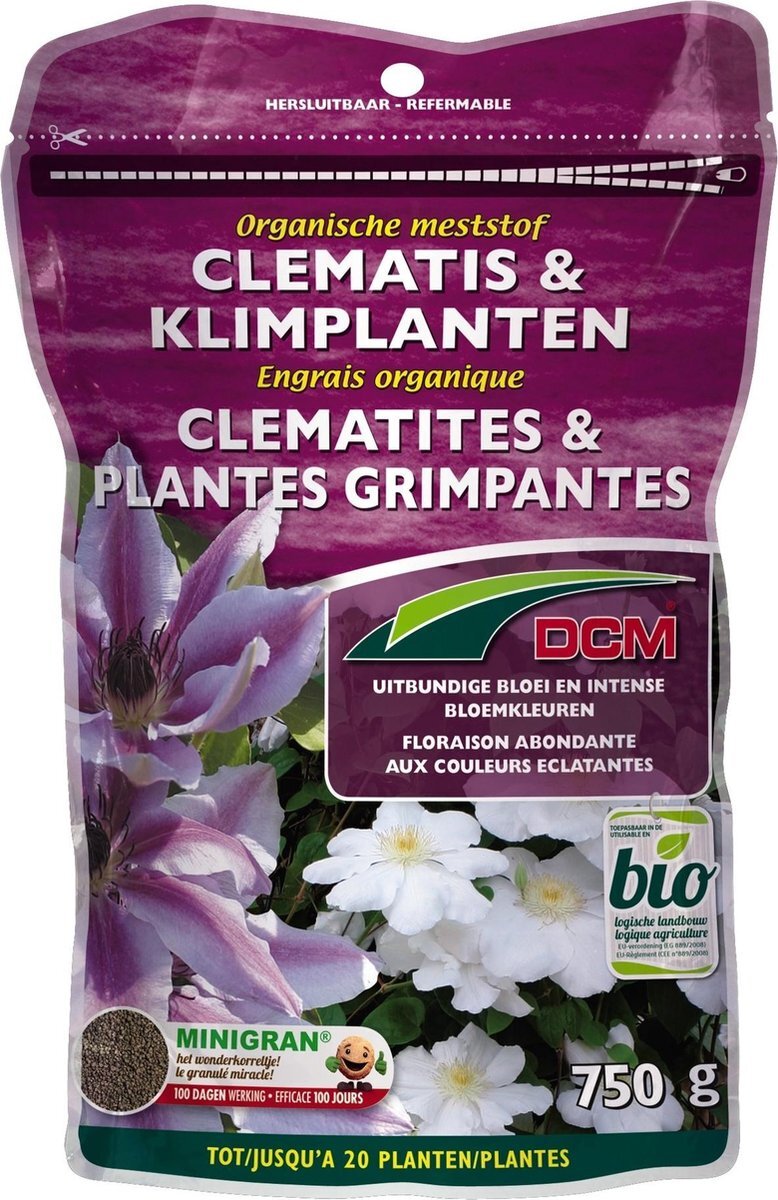 DCM organische meststof voor klimplanten