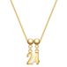 Glanzstücke München Set (Ketting + Betoveren) - 925 zilver, geel goud, Vrouwen