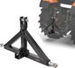 VEVOR 3-Punts Aanhangerkoppeling 5,08 cm Ontvanger 3-Puntsbevestiging 660x165x445mm