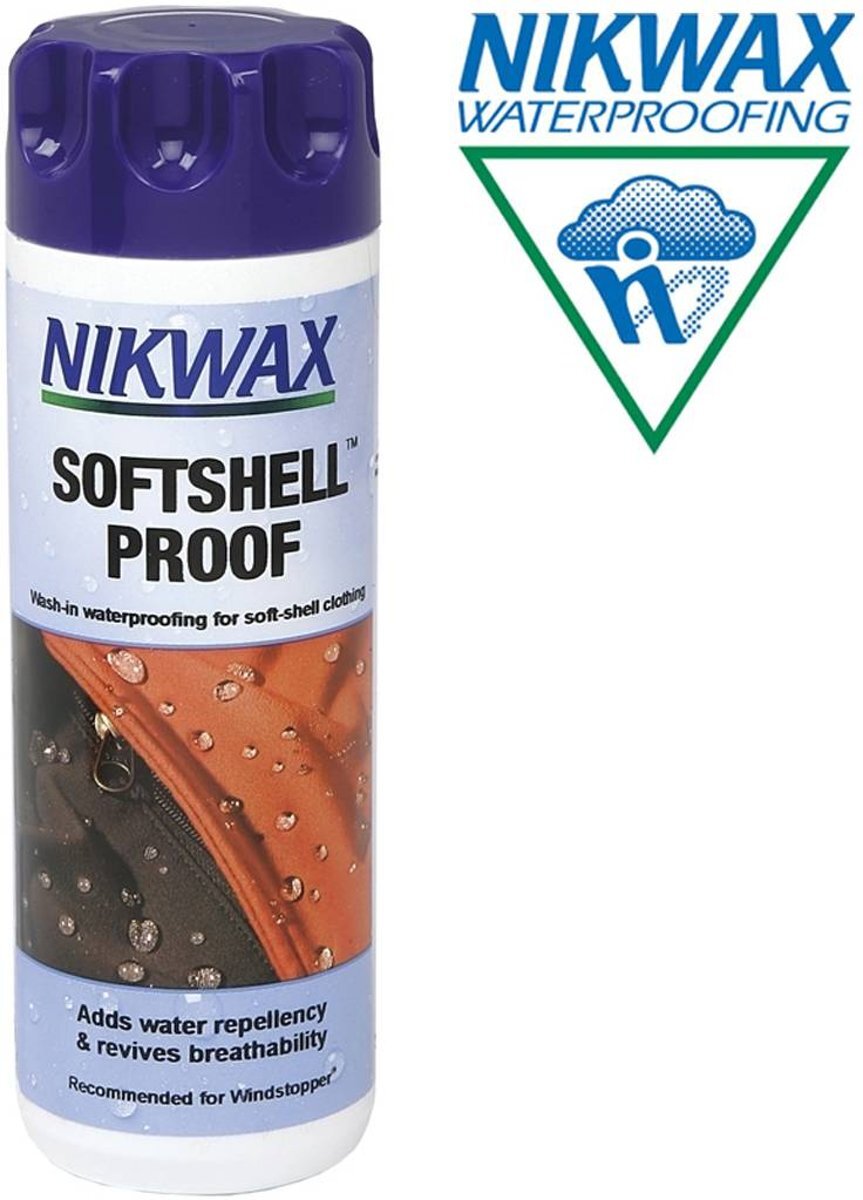 Nikwax Wasmiddel Softshell bescherming 300 ml