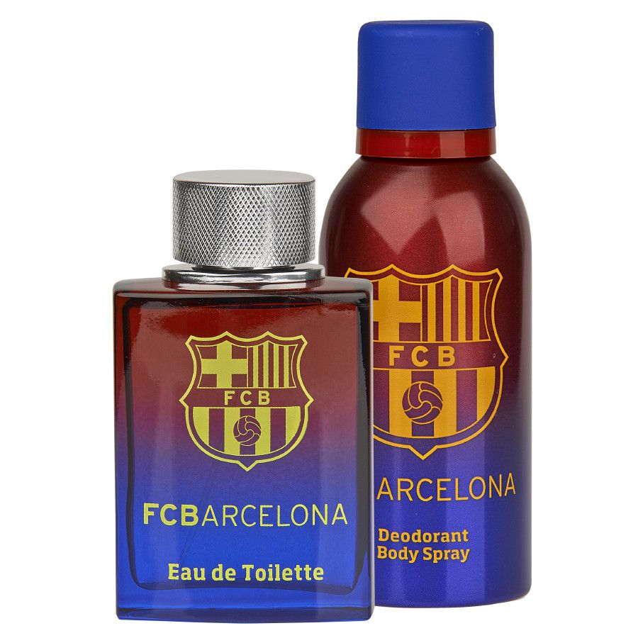 Douglas FC Barcelona Gift Set EDT 100 ml + Deospray 150 ml - Heren