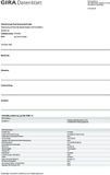 Gira Afd. RTR Controle System 55 Zwart m [2702005]