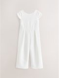 Next - Meisjes - Gelegenheidsjumpsuit - Crème