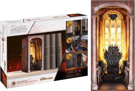 Revell Tiny Adventures Iron Throne Modelbouw Houten Boekensteun
