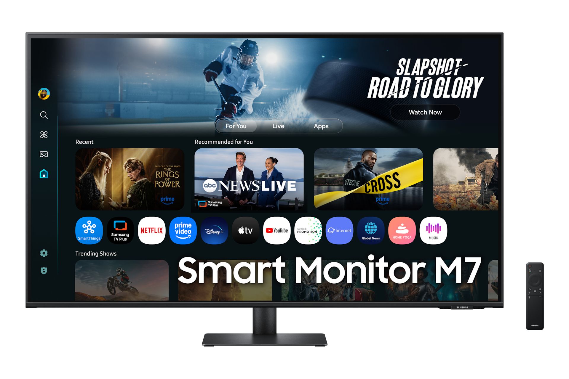 Samsung 43" M70F Smart Monitor - 4K UHD