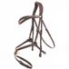 Kavalkade Mexicaans anatomisch hoofdstel Everado Bruin Cob Leer/Rubber