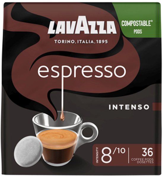 Lavazza Intenso Koffiepads 36 stuks