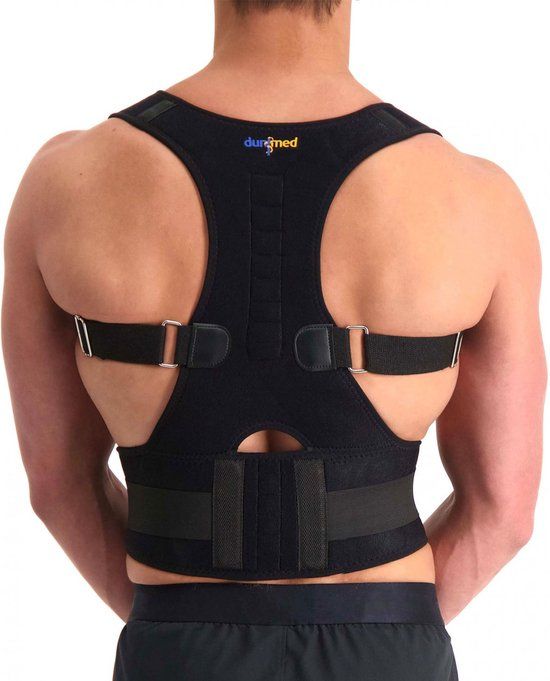 Medidu Dunimed Premium Houding Corrector - Verstelbaar - Zwart - XL