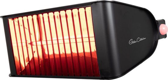 Eurom Golden 2400 Giant Terrasverwarmer - Zwart - 2400W - Met afstandsbediening