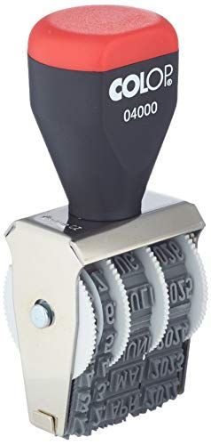 Colop Datumstempel 04000 4 mm letterhoogte/4200420200, 6 x 5 x 2 cm