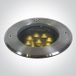 ONE Light Inground Tiltable Range - spot extérieur au sol - Ø 180 mm, Ø 170 mm à encastrer - 9 x 1,5W LED inclus - IP67 - acier inoxydable
